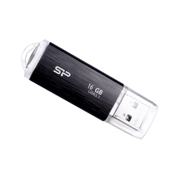 SILICON POWER Blaze B02 Pendrive USB-minne 16 GB USB Typ-A 3.2 Gen 1 (SP016GBUF3B02V1K) Svart
