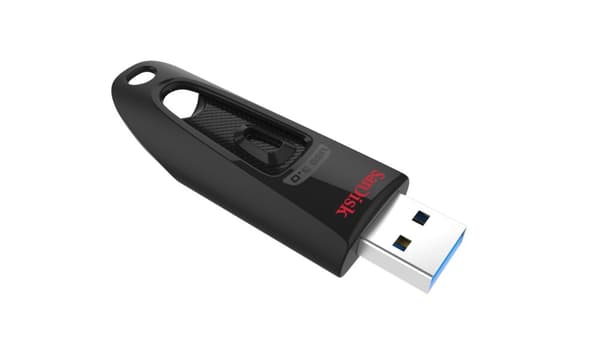 SanDisk Ultra USB-minne 128 GB USB Type-A 3.0 Svart