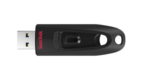 SanDisk Ultra USB-minne 128 GB USB Type-A 3.0 Svart