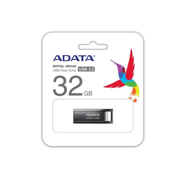 ADATA UR340 USB-minne 32 GB USB Typ-A 3.2 Gen 1 (3.1 Gen 1) Svart