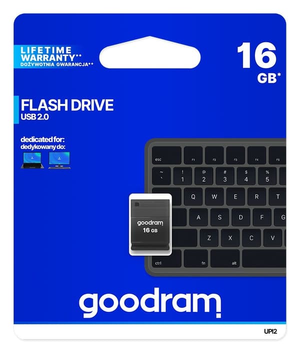 Goodram UPI2 USB-muistitikku 16 Gt USB Type-A 2.0 Black