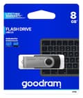 Miniatyrbild 5 av 5: Goodram UTS2 USB-minne 8 GB USB Type-A 2.0 Svart,Silver