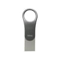 Miniatyrbild 1 av 5: Silicon Power Mobile C80 USB-minne 64 GB USB Type-A / USB Type-C 3.0 (3.1 Gen 1) Titanium
