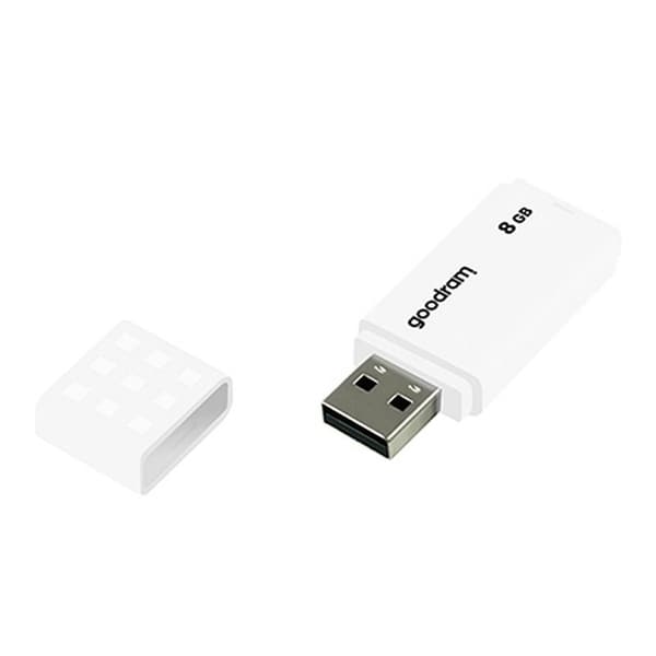 Goodram USB-flashdrev UME2 8 GB USB Type-A 2.0 Hvid