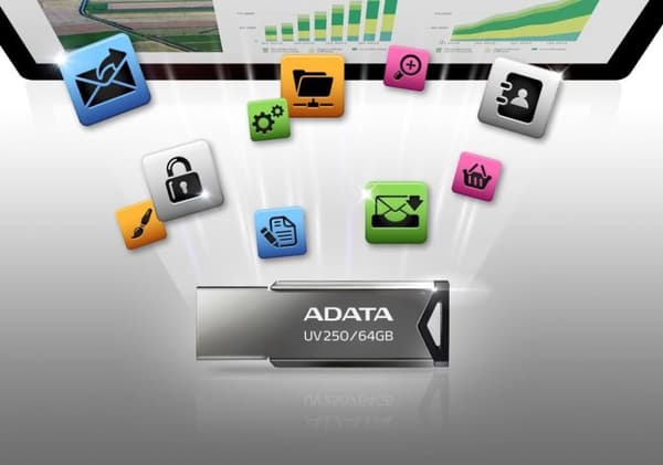 ADATA UV250 USB-minne 32 GB USB Type-A 2.0 Silver