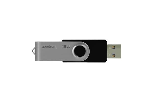 Goodram UTS2 USB-muistitikku 16 Gt USB Type-A 2.0 musta, hopea