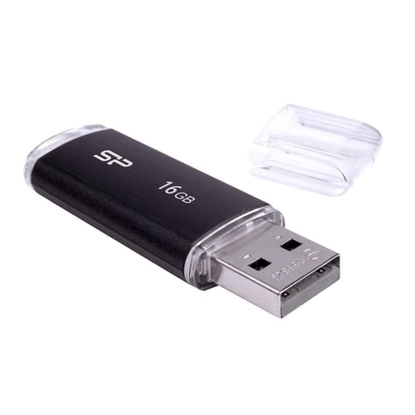Silicon Power Ultima U02 USB-muistitikku 16 Gt USB Type-A 2.0 Black