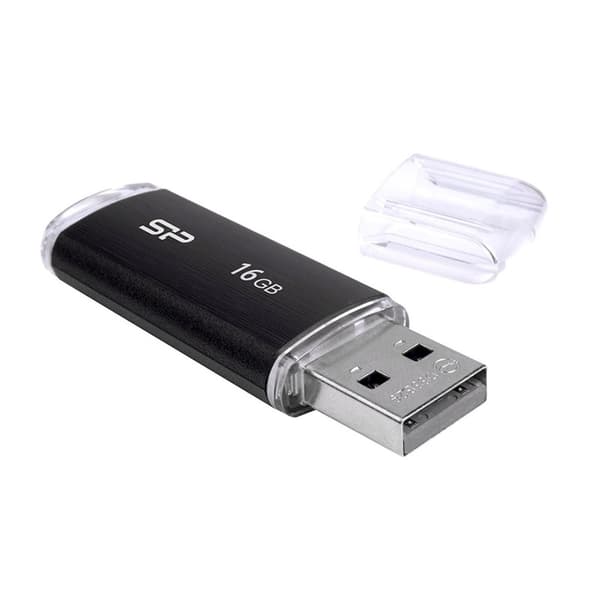 Silicon Power Ultima U02 USB-muistitikku 16 Gt USB Type-A 2.0 Black