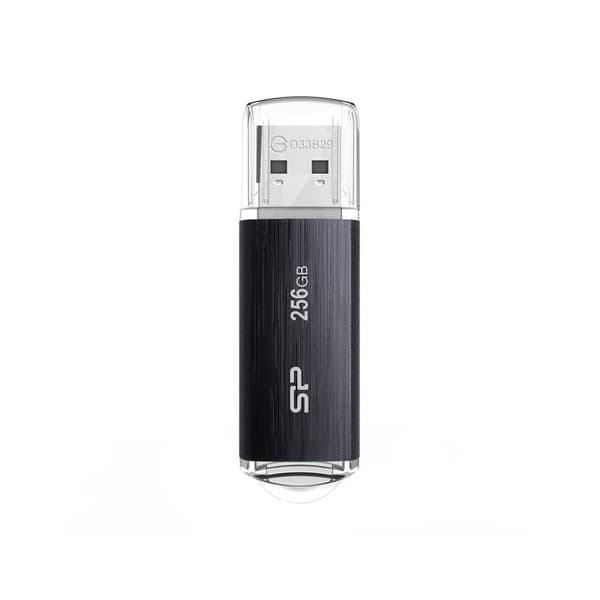 SILICON POWER Blaze B02 Pendrive USB-flashdrev 256 GB USB Type-A 3.2 Gen 1 (SP256GBUF3B02V1K) Bla Sort