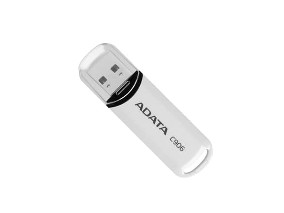 ADATA Classic Series C906 - USB flash-enhet - 64 GB - USB 2.0 - vit