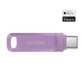 Miniatyrbild 5 av 5: SanDisk Ultra Dual Drive Go - USB flash-enhet - 256 GB - USB 3.2 Gen 1 / USB-C - lavendel