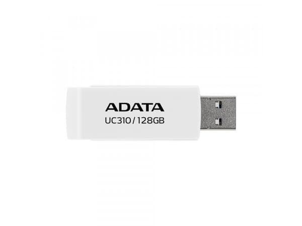 ADATA UC310 - USB flash-enhet - 128 GB - USB 3.2 Gen 1 - vit