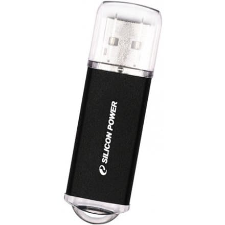 Silicon Power | Ultima-II | 8 GB | USB 2.0 | Black Sort