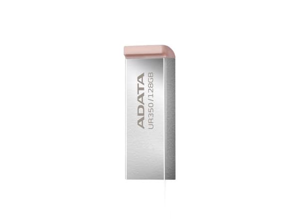 ADATA Pendrive UR350 128GB USB3.2 Gen1 metallia bršzowy