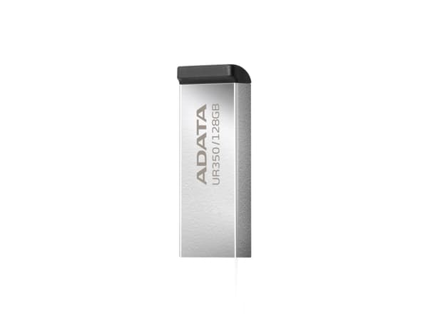 ADATA Pendrive UR350 128GB USB3.2 Gen1 metalli czarny ADATA Pendrive UR350 128GB USB3.2 Gen1 metalli czarny