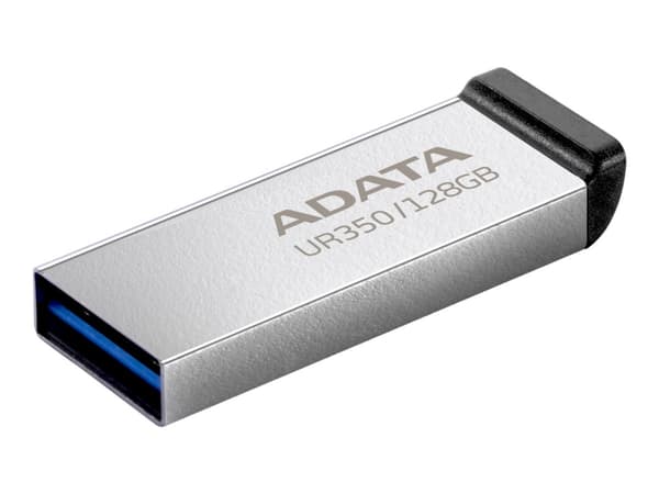 ADATA Pendrive UR350 128GB USB3.2 Gen1 metalli czarny ADATA Pendrive UR350 128GB USB3.2 Gen1 metalli czarny musta, Hopea