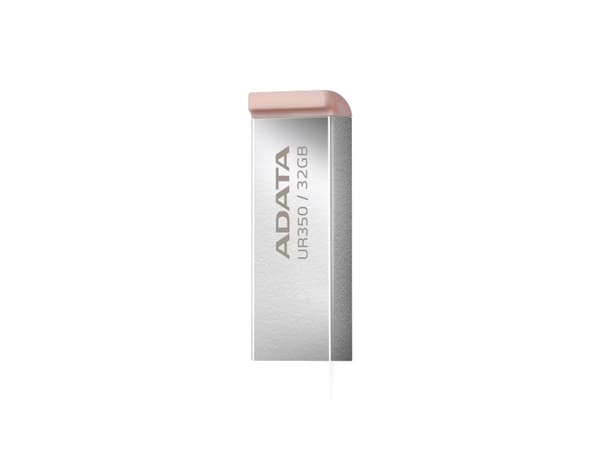 ADATA UR350, 32 GB, USB Type-A, 3.2 Gen 1 (3.1 Gen 1), 100 MB/s, Uten lokk, Brun