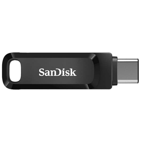 Sandisk Pendrive Ultra Dual Go Usb C 256gb Musta