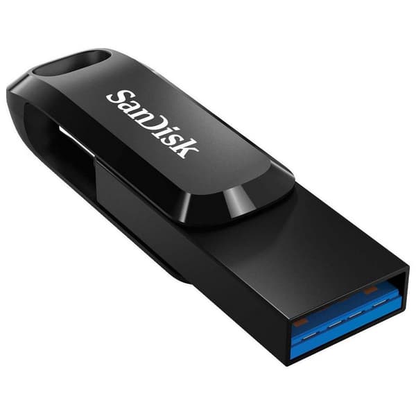 Sandisk Pendrive Ultra Dual Go Usb C 256gb Musta