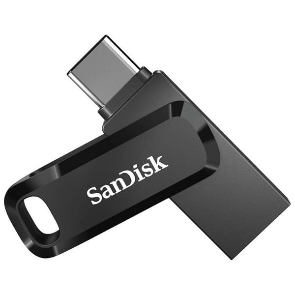 Sandisk Pendrive Ultra Dual Go Usb C 256gb Musta musta