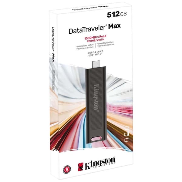 Kingston Pendrive 512gb Usb 3.2 Sort