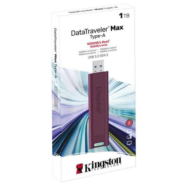 Kingston Pendrive Datatraveler Max 1tb Punainen