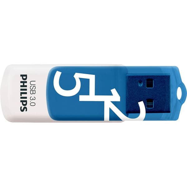 Philips Pendrive Vivid Edition 3.0 512 Gb Blå Blå, Hvid