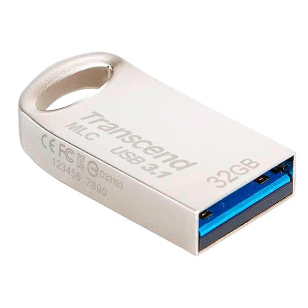 Transcend Pendrive Jetflash 720 32gb Usb 3.1 Gen1 Silver