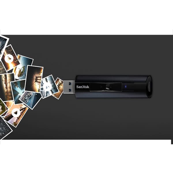 Sandisk Pendrive Cruzer Extreme Pro 1tb Usb 3.2 Musta
