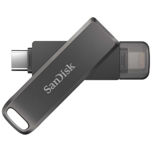 Sandisk Pendrive Ixpand Luxe 64gb Sort