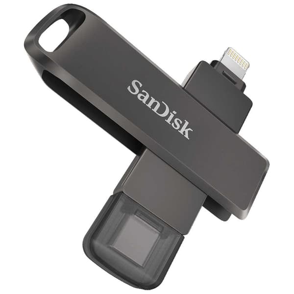 Sandisk Pendrive Ixpand Luxe 64gb Sort