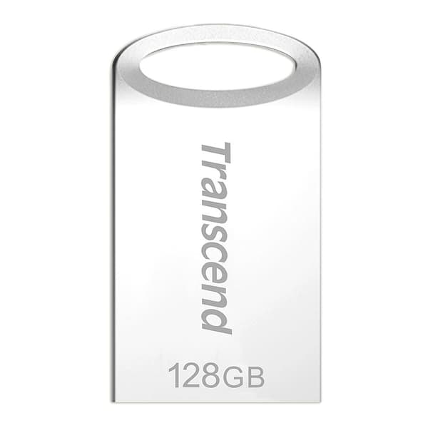 Transcend Pendrive Jetflash 710 128gb Usb 3.1 Gen1 Søvfarvet Sølv