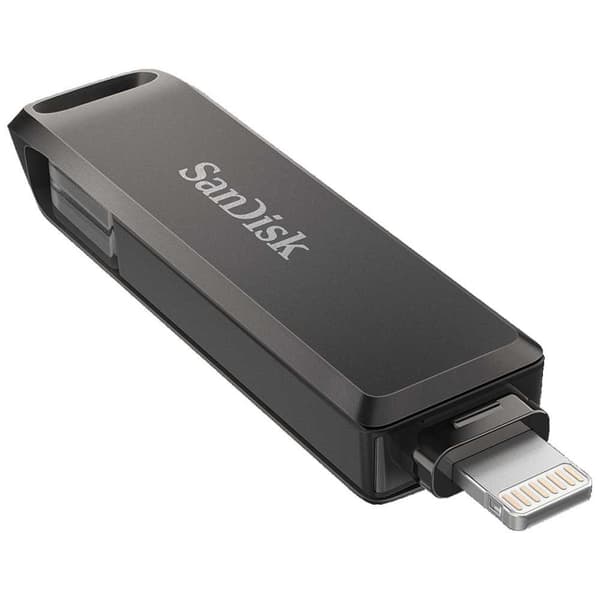 Sandisk Pendrive Ixpand Luxe 256gb Svart