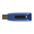 Miniatyrbild 3 av 5: Verbatim Pendrive V3 Max Usb 3.0 128gb Blå