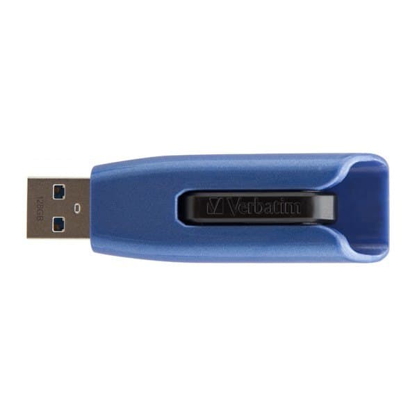 Verbatim Pendrive V3 Max Usb 3.0 128gb Blå