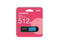 Miniatyrbild 4 av 5: ADATA UV128 - USB flash-enhet - 512 GB - USB 3.2 Gen 1 - svart & blå