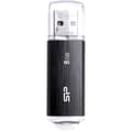 Pikkukuva 1 / 2: SILICON POWER Ultima U02 Pendrive USB-muistitikku 8 Gt USB 2.0 (SP008GBUF2U02V1K) Musta