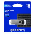 Miniatyrbild 3 av 3: USB-minne GoodRam UTS2 Svart Silvrig 16 GB 5 MB/s-20 MB/s (1 antal)