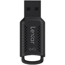 Lexar | USB Flash Drive | JumpDrive V400 | 64 GB | USB 3.0 | Black Sort