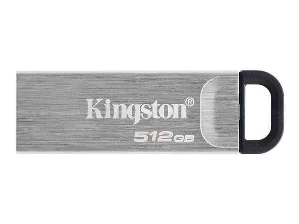 Kingston DataTraveler Kyson - USB flash-enhet - 512 GB - USB 3.2 Gen 1 Silver