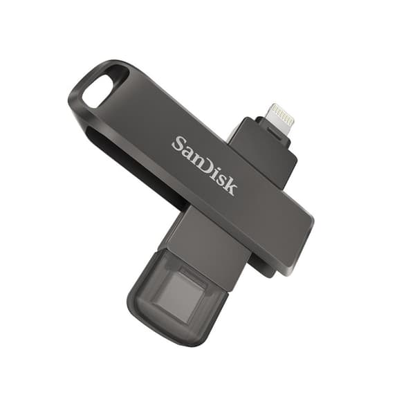 SanDisk iXpand USB-minne 128 GB USB Type-C / Lightning 3.2 Gen 1 (3.1 Gen 1) Svart