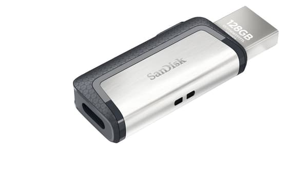 Sandisk Ultra Dual Drive USB Type-C USB-minne 128 GB USB Type-A / USB Type-C 3.2 Gen 1 (3.1 G