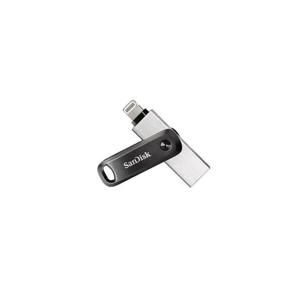 Flashminne - Sandisk - iXpand - 64GB - USB - Lagringskapacitet - Gränssnittstyp Svart, Silver