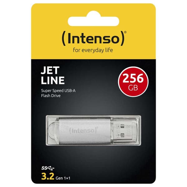 Intenso Pendrive Jet Line Aluminum 256gb