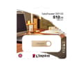 Miniatyrbild 3 av 5: Kingston DataTraveler SE9 G3 - USB flash-enhet - 512 GB - USB 3.2 Gen 1 - guld