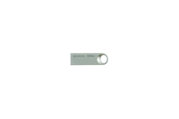 Goodram USB UNO3-0640S0R11, 64 GB, USB Type-A, 3.2 Gen 1 (3.1 Gen 1), 60 MB/s, Utan skyddshatt, Silver