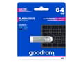 Miniatyrbild 1 av 5: Goodram USB UNO3-0640S0R11, 64 GB, USB Type-A, 3.2 Gen 1 (3.1 Gen 1), 60 MB/s, Utan skyddshatt, Silver