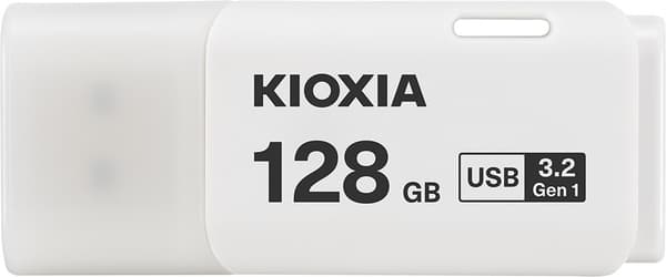 Kioxia TransMemory U301 USB-minne 128 GB USB Typ-A 3.2 Gen 1 (3.1 Gen 1) Vit Vit