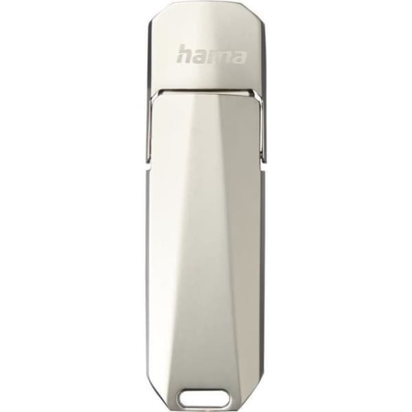 Hama Uni-C Deluxe USB-sticka 64 GB USB Typ-C 3.2 Gen 1 (3.1 Gen 1) Silver () - 00182499 Silver