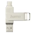 Miniatyrbild 3 av 3: C-ROTATE PRO USB-C 3.1-3.0 USB-minne, 32GB, 70MB-S, HAMA SILVER